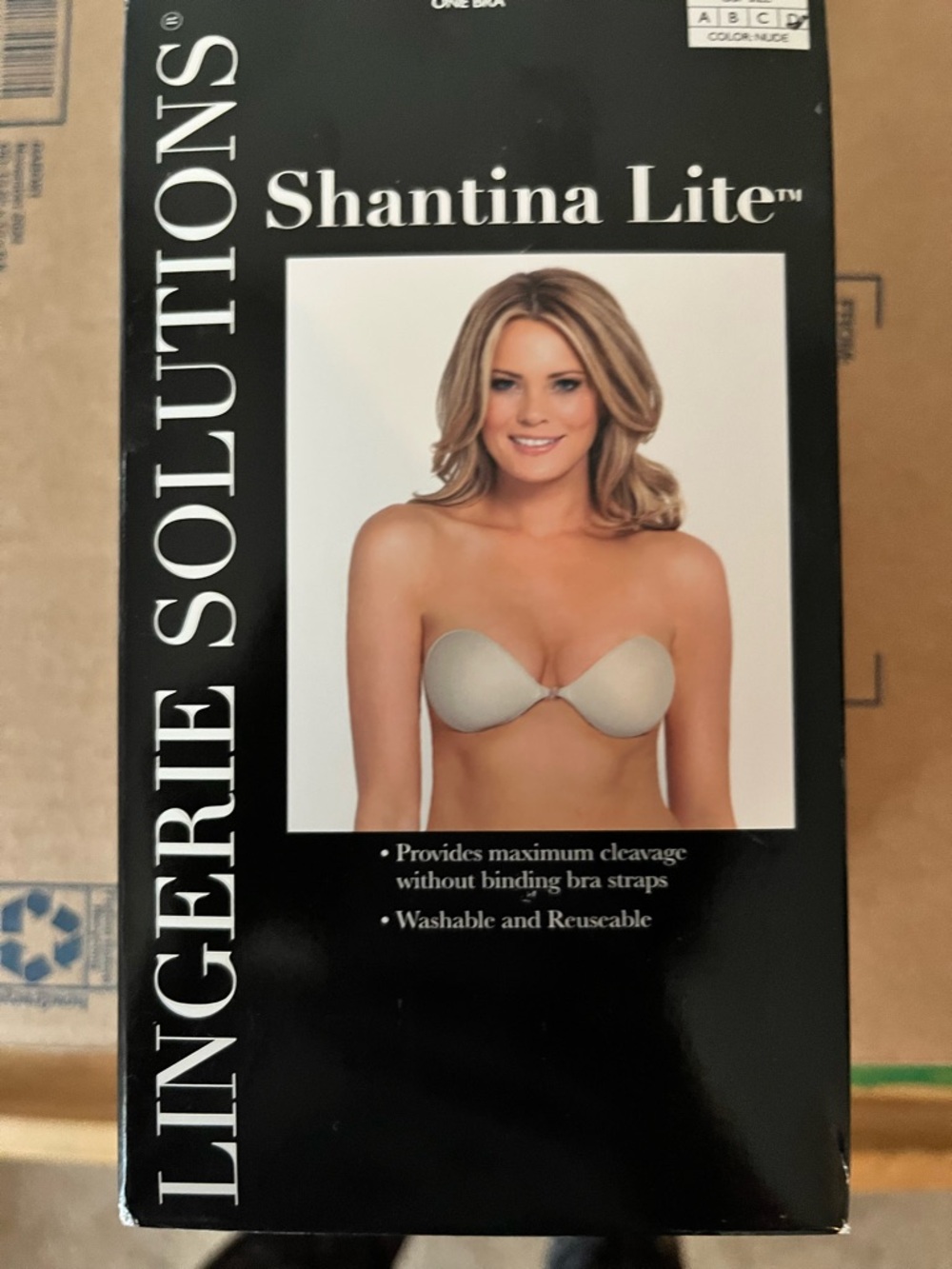 Shantina Lite Strapless Adhesive Bra - Nude